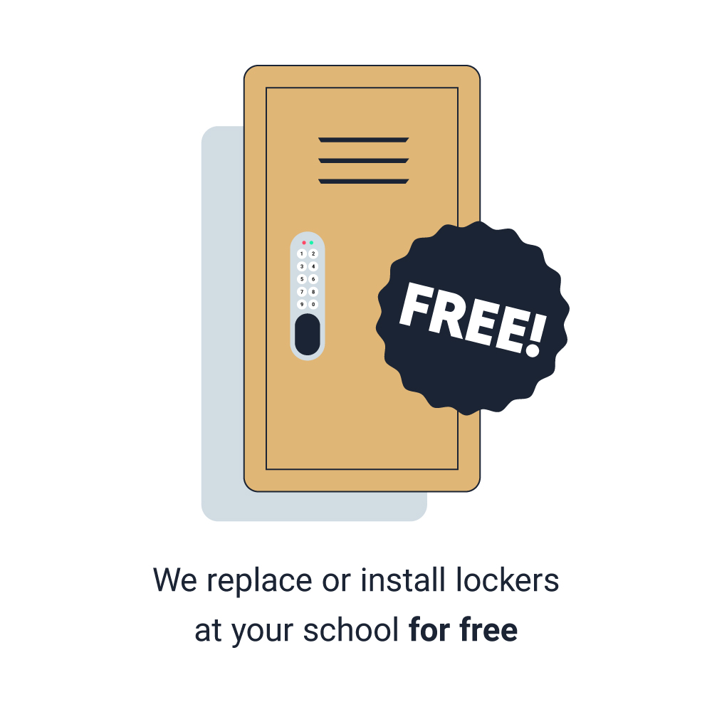 Free lockers